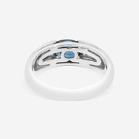 Bulgari 18K White Gold Sapphire Ring Sz. 7.25 13323 - THE SOLIST - Bulgari