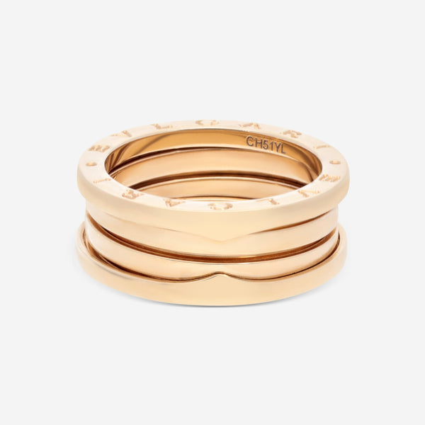 Bulgari 18K Yellow Gold Ring Sz. 8.5 324302 - THE SOLIST - Bulgari