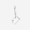 Bulgari Agenda 18K White Gold Charm CN853597 - THE SOLIST - Bulgari