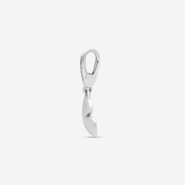 Bulgari Agenda 18K White Gold Heart Charm CN853598 - THE SOLIST - Bulgari