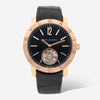 Bulgari Bulgari 18K Rose Gold Tourbillon Automatic Men's Watch 102034 - THE SOLIST - Bulgari