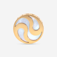 Bulgari B.Zero1 18K Rose Gold Mother of Pearl Ring Sz. 6 355067 - THE SOLIST - Bulgari