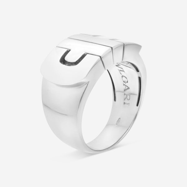 Bulgari B.Zero1 18K White Gold Ring Sz. 9.5 336030 - THE SOLIST - Bulgari