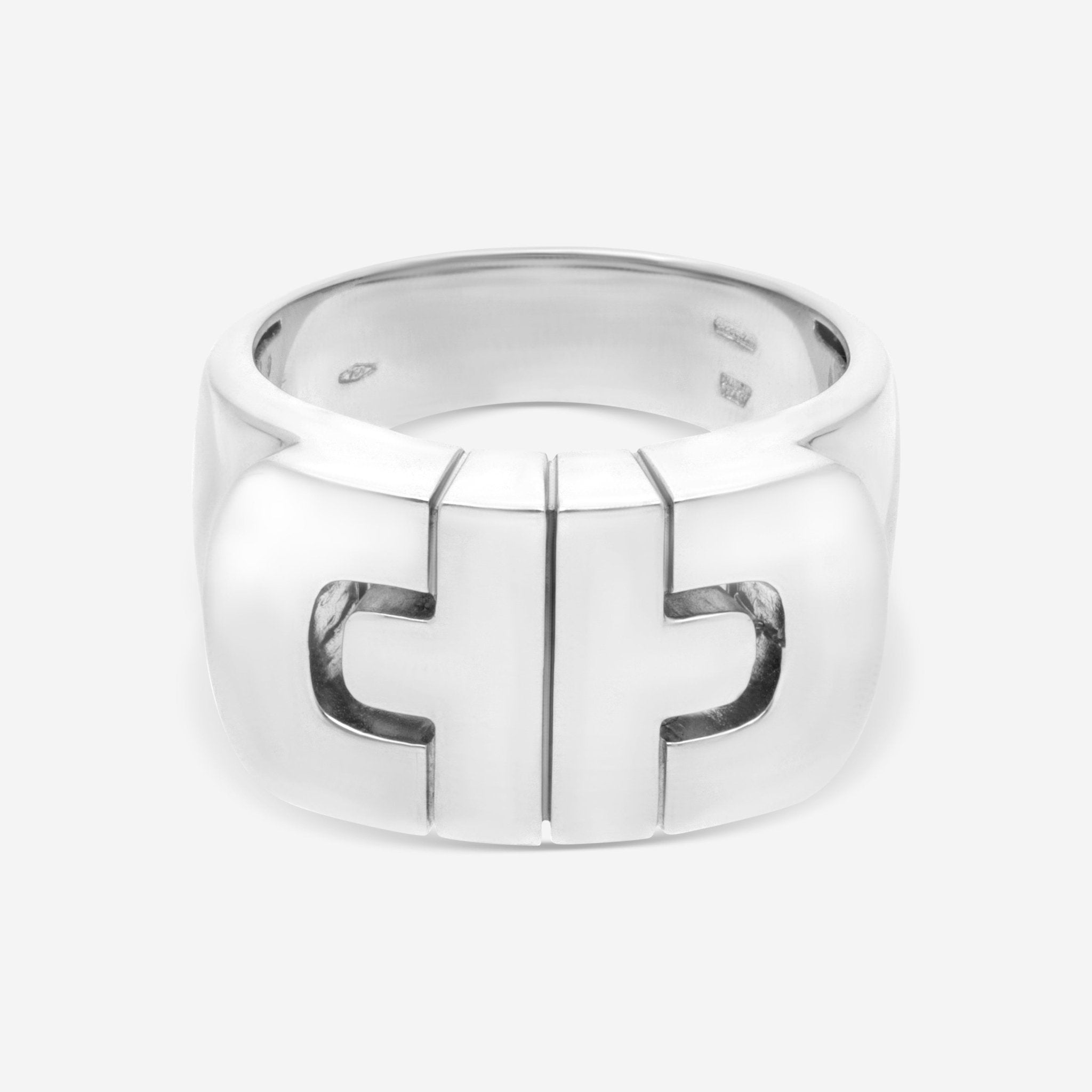 Bulgari B.Zero1 18K White Gold Ring Sz. 9.5 336030 - THE SOLIST - Bulgari