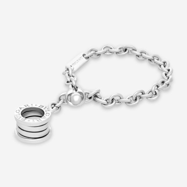 Bulgari B.Zero1 Sterling Silver Key Ring PC852173 - THE SOLIST - Bulgari