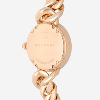 Bulgari Catene 18K Rose Gold Carnelian Dial Diamond Ladies Watch 102170 - THE SOLIST - Bulgari