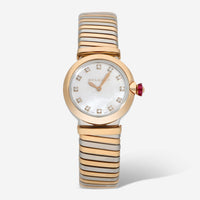 Bulgari Lucea Stainless Steel & 18K Rose Gold Quartz Ladies Watch 102952 - THE SOLIST - Bulgari