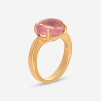 Bulgari Mediterranean Eden 18K Yellow Gold Pink Sapphire Ring 346952 - THE SOLIST - Bulgari