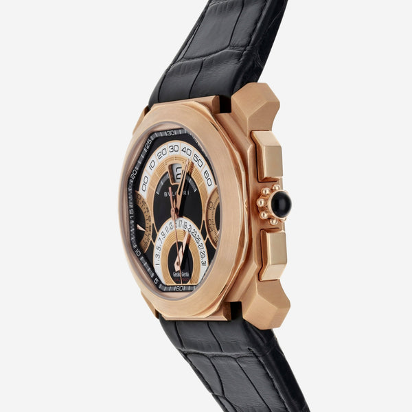 Bulgari Octo 18K Rose Gold Quadri Retro 43mm Automatic Men's Watch 101837 - THE SOLIST - Bulgari