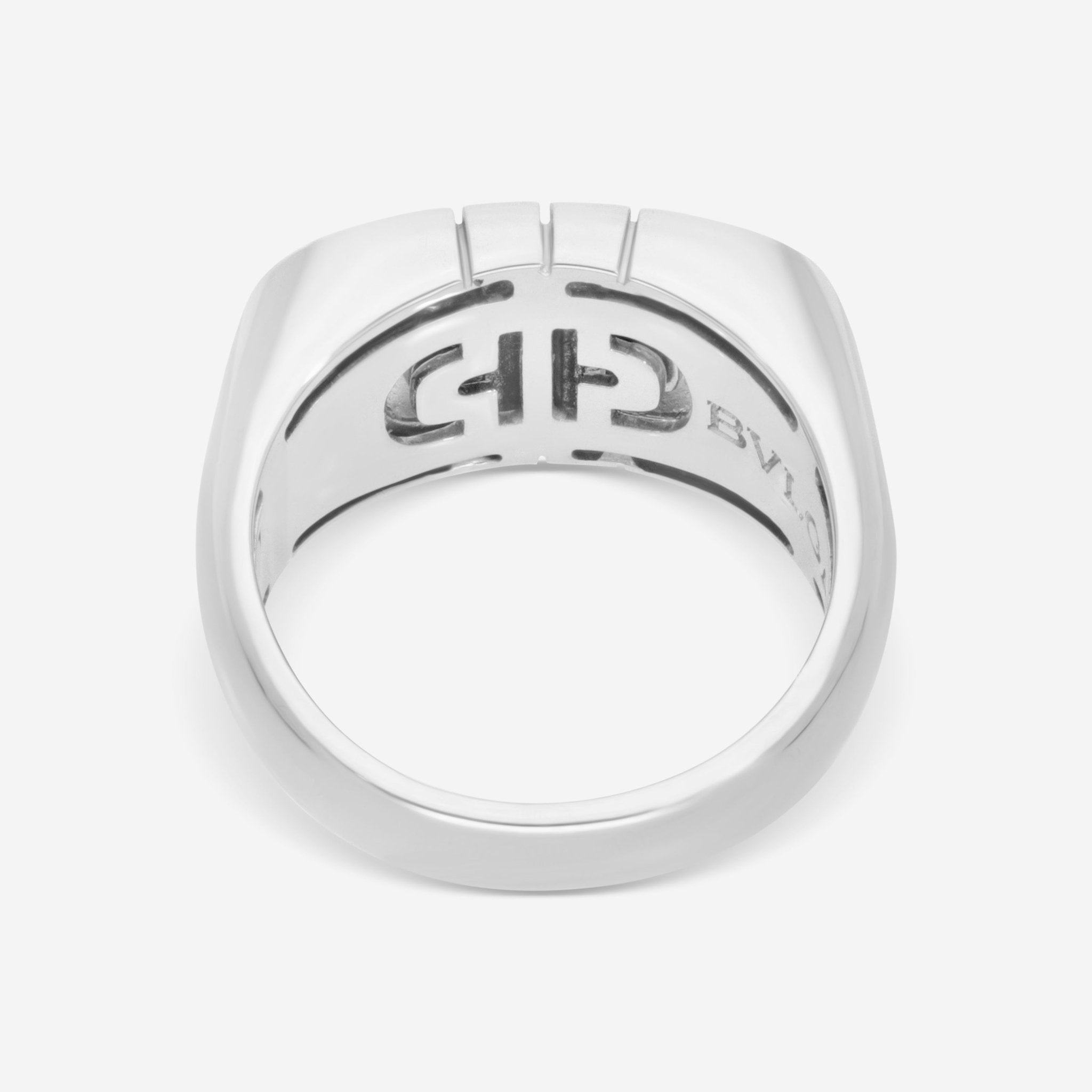 Bulgari Parentesi 18K White Gold Ring Sz. 7 AN853253 - THE SOLIST - Bulgari