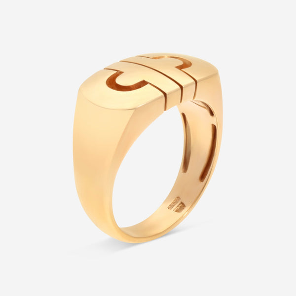 Bulgari Parentesi 18K Yellow Gold Ring Sz. 8 339912 - THE SOLIST - Bulgari