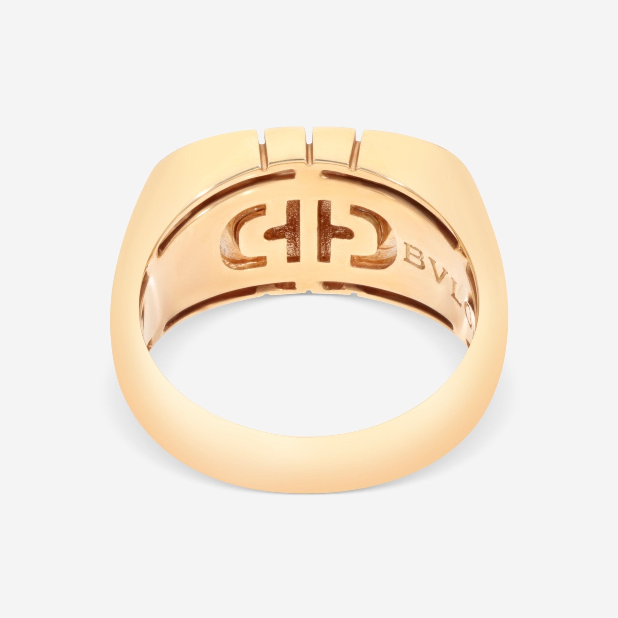 Bulgari Parentesi 18K Yellow Gold Ring Sz. 8 339912 - THE SOLIST - Bulgari