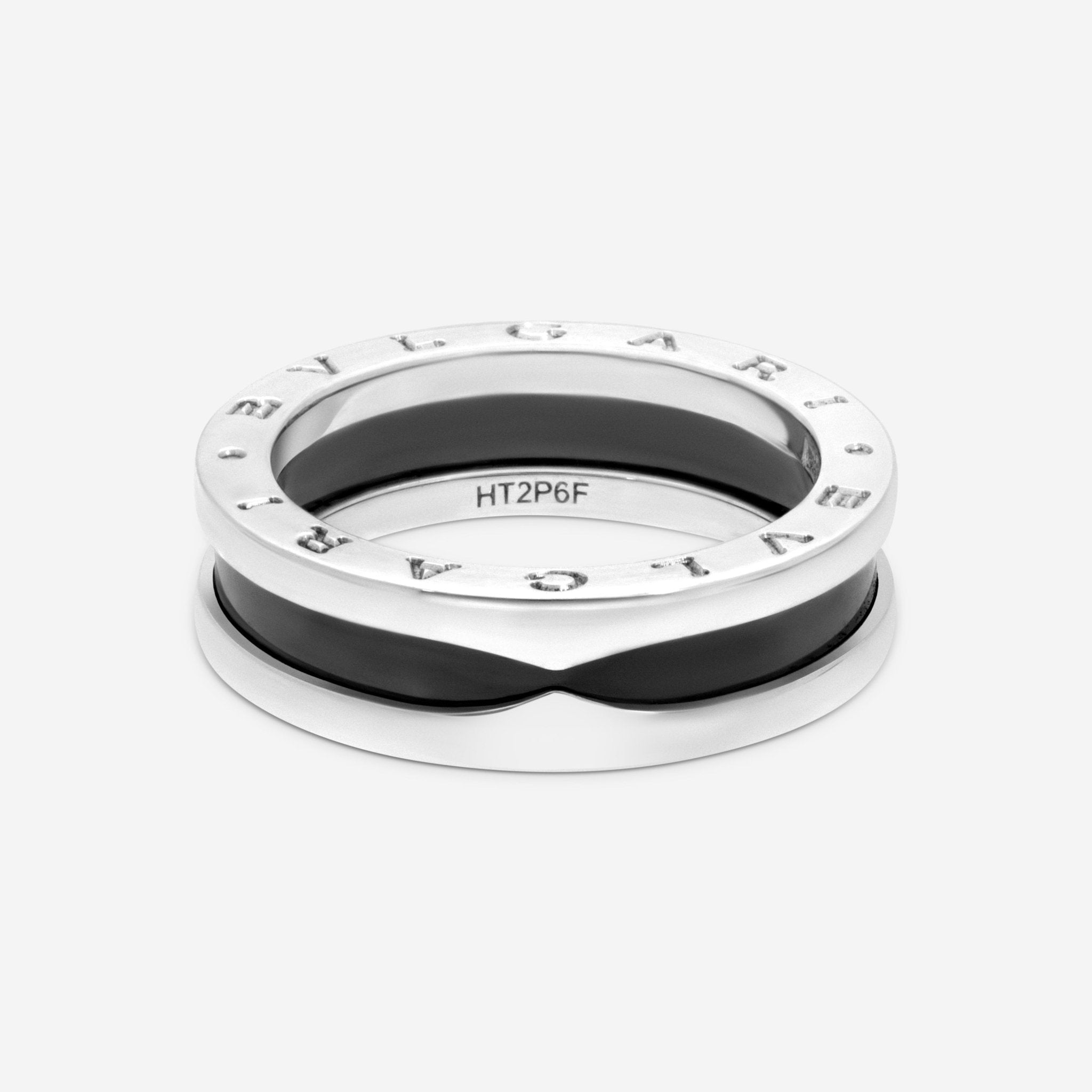 Bulgari Save the Children Sterling Silver Black Onyx Ring Sz. 8.75 346104 - THE SOLIST - Bulgari