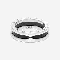 Bulgari Save the Children Sterling Silver Black Onyx Ring Sz. 8.75 346104 - THE SOLIST - Bulgari