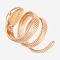 Bulgari Serpenti Tubogas 18k Rose Gold 35mm Quartz Ladies Watch 101956 - THE SOLIST - Bulgari