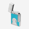 S.T. Dupont Ligne 2 Game of Thrones Icy Blue Palladium Plated Lacquer Lighter C16412