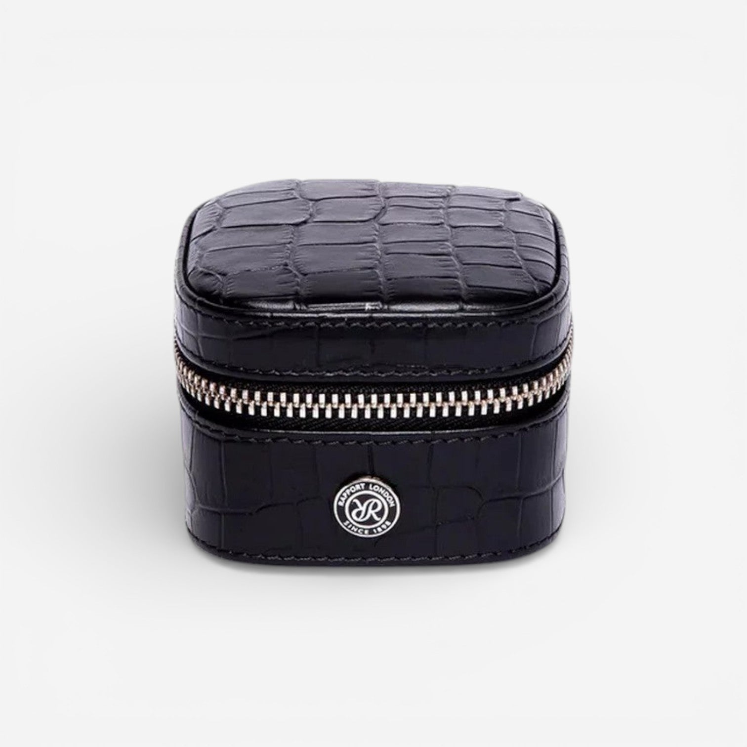 Rapport Director’s Range Black Leather Small Stud Box D335 - THE SOLIST