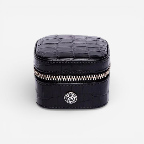 Rapport Director’s Range Black Leather Small Stud Box D335 - THE SOLIST