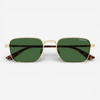 Montblanc Havana & Green Square Men's Sunglasses MB0339S002 - THE SOLIST