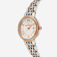 Carl F. Bucherer Adamavi Diamond 18K Rose Gold & Stainless Steel Date Quartz Women's Watch 00.10315.07.15.31 - THE SOLIST - Carl F. Bucherer