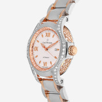 Carl F. Bucherer Pathos Diva Stainless Steel and 18K Rose Gold Automatic Ladies Watch 00.10580.07.25.31.01 - THE SOLIST - Carl F. Bucherer