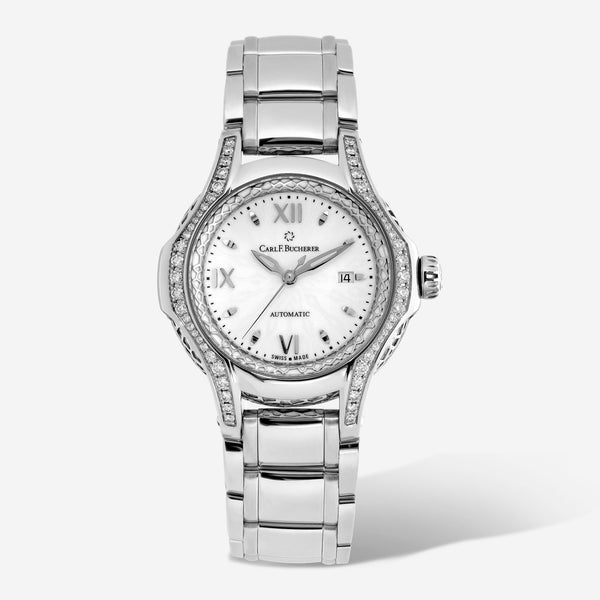 Carl F. Bucherer Pathos Diva Stainless Steel Automatic Ladies Watch 00.10580.08.25.31.01 - THE SOLIST - Carl F. Bucherer