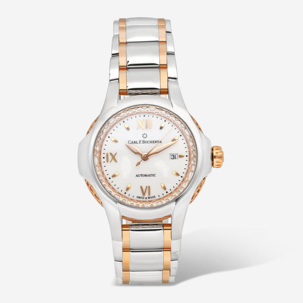 Carl F. Bucherer Pathos Diva Two Tone Automatic Ladies Watch 00.10580.07.25.21.01 - THE SOLIST - Carl F. Bucherer