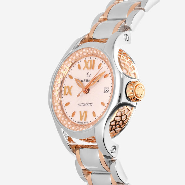 Carl F. Bucherer Pathos Queen Stainless Steel and 18K Rose Gold Automatic Ladies Watch 00.10550.07.25.21 - THE SOLIST - Carl F. Bucherer