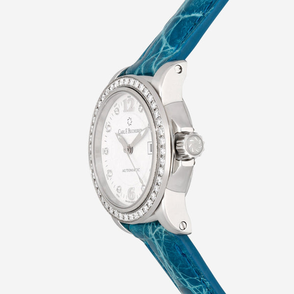 Carl F. Bucherer Patravi 27mm Diamond Autodate Ladies Watch 00.10621.08.24.11 - THE SOLIST - Carl F. Bucherer