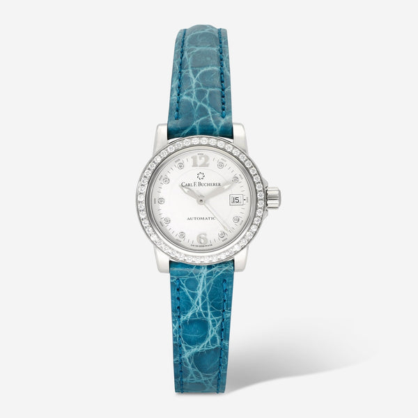 Carl F. Bucherer Patravi 27mm Diamond Autodate Ladies Watch 00.10621.08.24.11 - THE SOLIST - Carl F. Bucherer