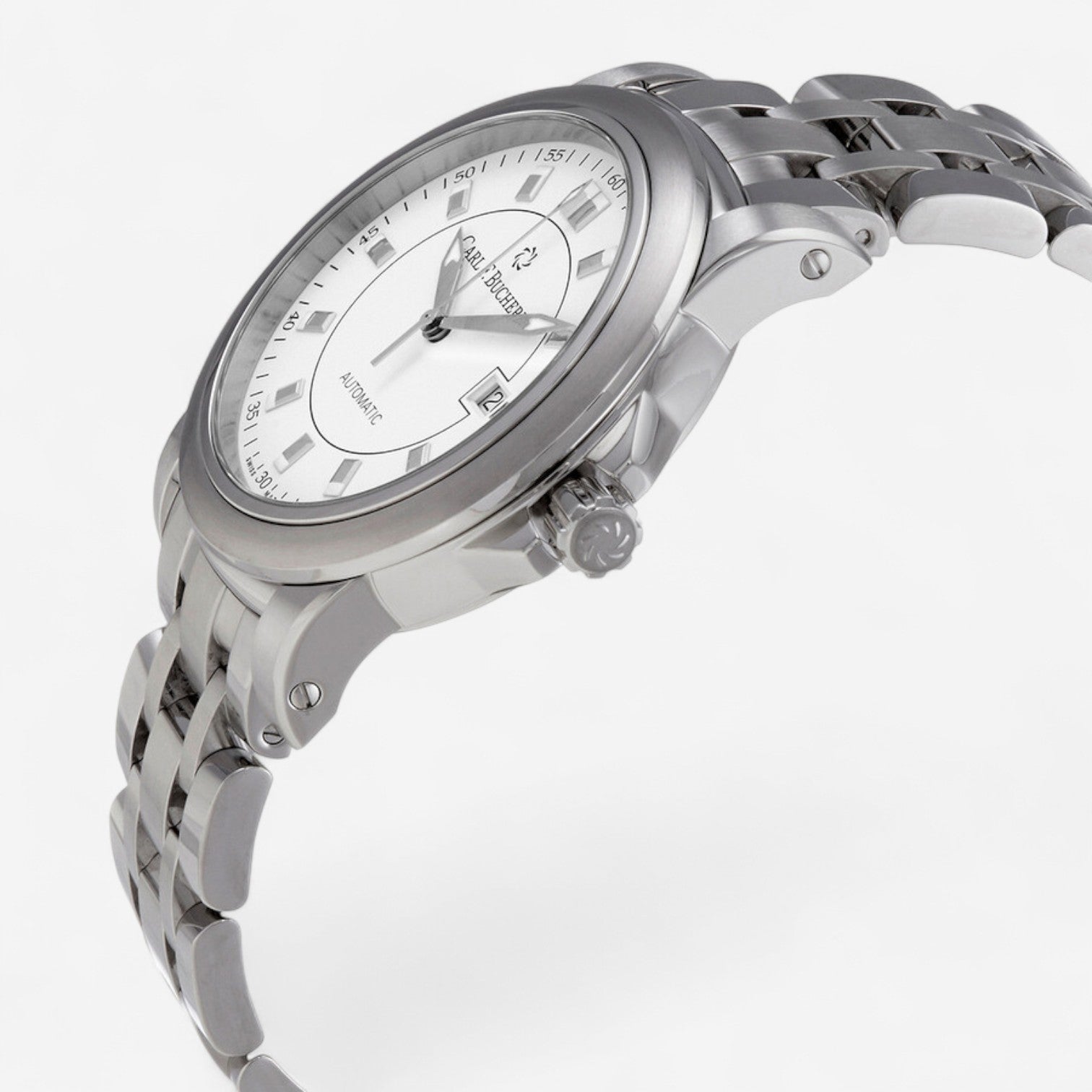 Carl F. Bucherer Patravi AutoDate Stainless Steel Automatic Men's Watch 00.10636.08.23.21