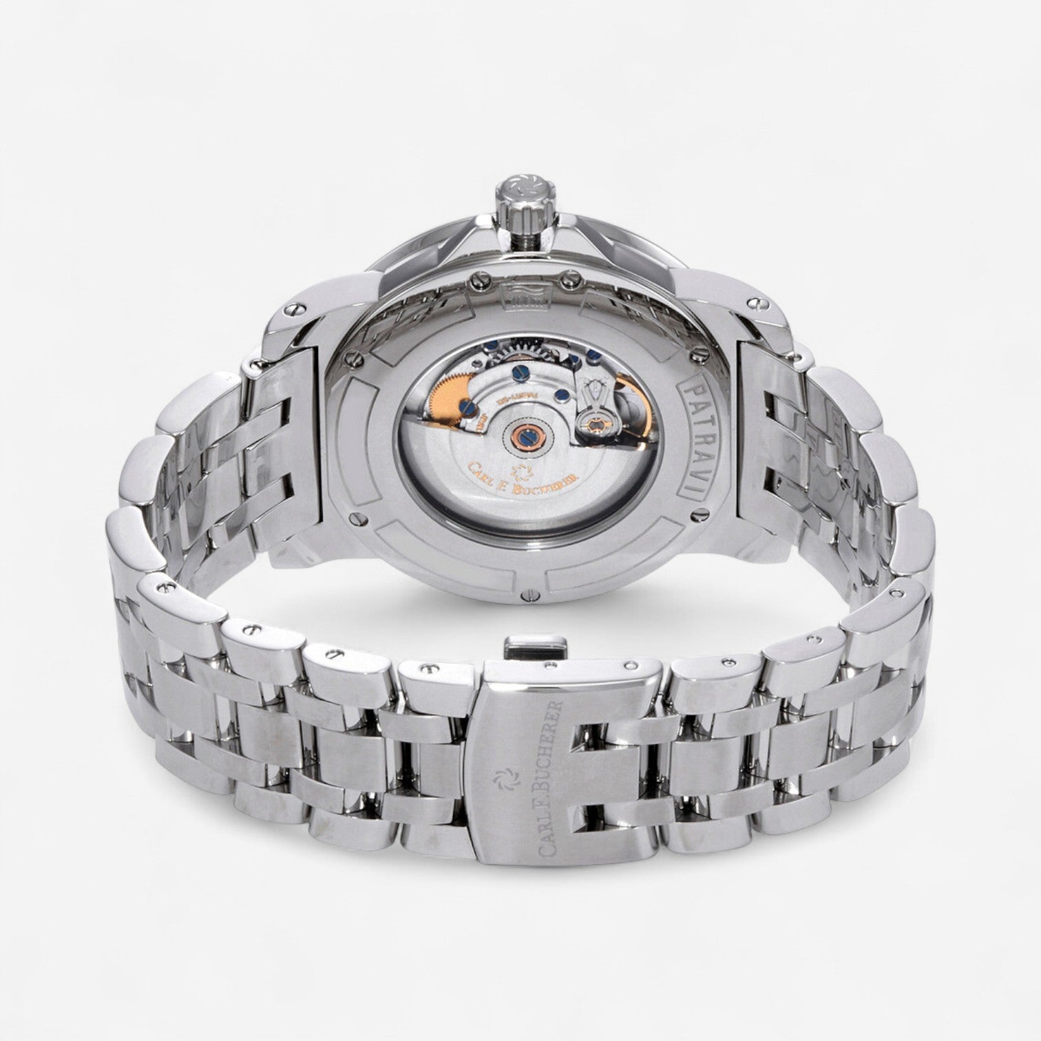 Carl F. Bucherer Patravi AutoDate Stainless Steel Automatic Men's Watch 00.10636.08.23.21