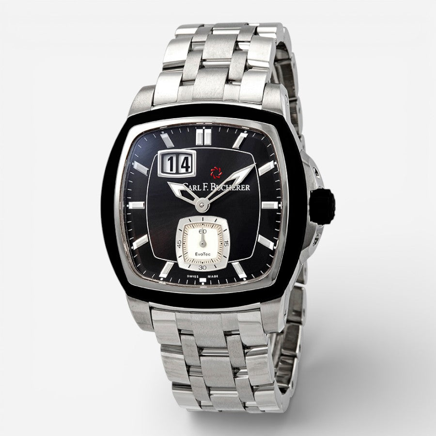 Carl F. Bucherer Patravi EvoTec BigDate Stainless Steel Automatic Men's Watch 00.10628.13.33.21