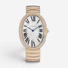 Cartier Baignoire Diamond 18K Rose Gold Manual Wind Ladies Watch WB520003