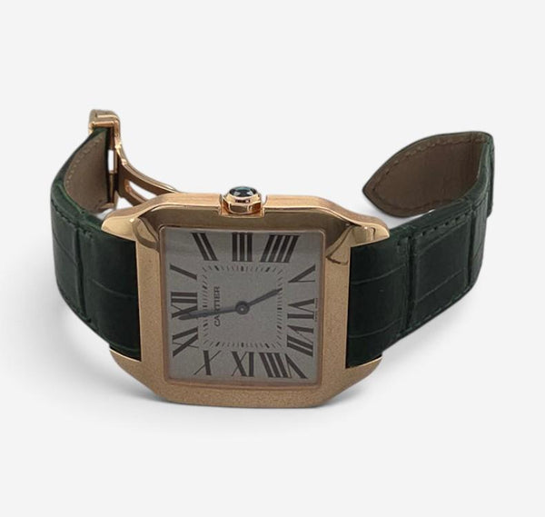 Cartier Santos Dumont 18K Rose Gold Manual Wind Unisex Watch W2006951