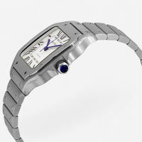 Cartier Santos de Cartier Medium Stainless Steel Automatic Men's Watch WSSA0029 - THE SOLIST