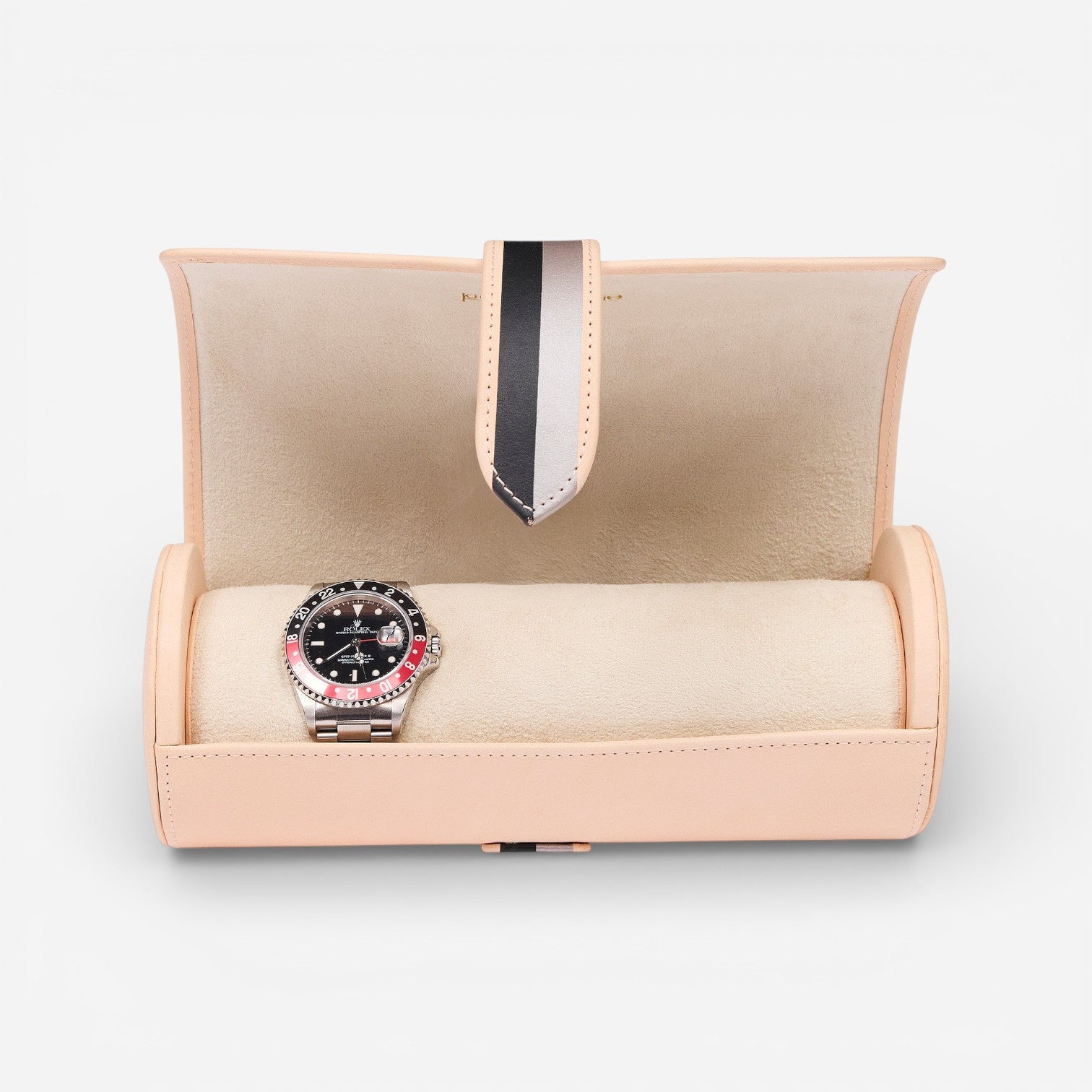 Rapport London X La Californienne Leather Three Watch Roll 5