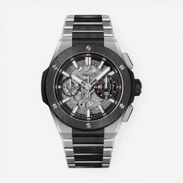 Hublot Big Bang Chronograph Titanium Ceramic Automatic Men's Watch 451.NM.1170.N