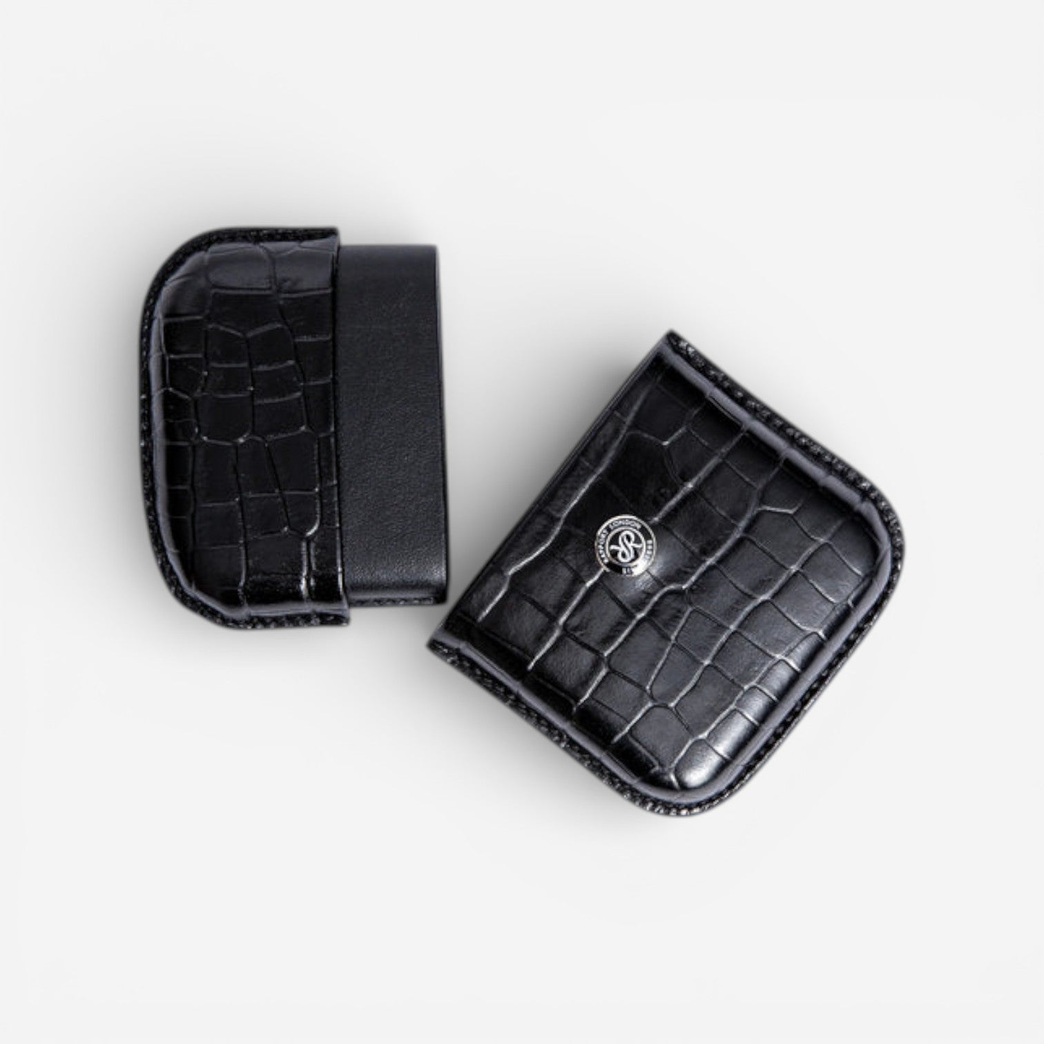 Rapport Director’s Range Black Leather Business Card Holder D338 - THE SOLIST