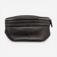 Salvatore Ferragamo Dynamo Men's 719746 Brown Belt Bag MSRP $990 - THE SOLIST