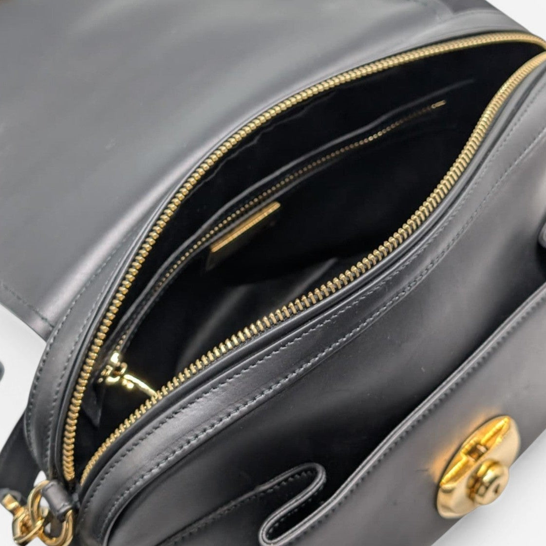 Salvatore Ferragamo Gancio 588521 Black Crossbody Bag MSRP $1825 - THE SOLIST