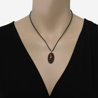 Charles Krypell Roxy Sterling Silver, Black Sapphire 0.62ct. tw. Pendant Necklace 4 - 600 - RXGAR - THE SOLIST - Charles Krypell