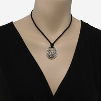 Charles Krypell Sterling Silver and Brown Diamond 1.00ct. tw. Pendant Necklace 4 - 6692 - SBRP - THE SOLIST - Charles Krypell