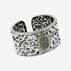 Charles Krypell Sterling Silver and Gold, Brown and White Diamond Cuff Bracelet 5 - 6652 - SBRP - THE SOLIST - Charles Krypell