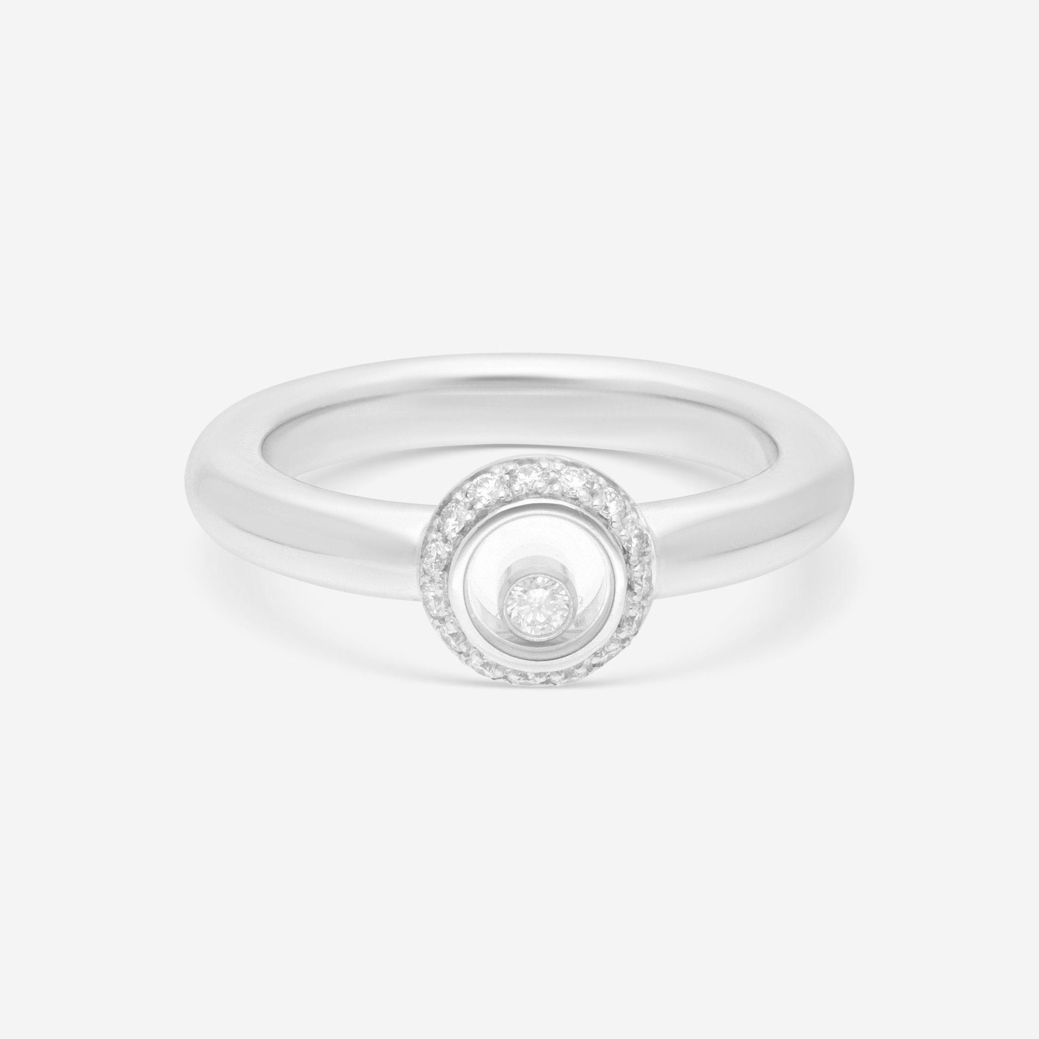 Chopard 18K White Gold Diamond Ring 822903 - 1111 - THE SOLIST - Chopard