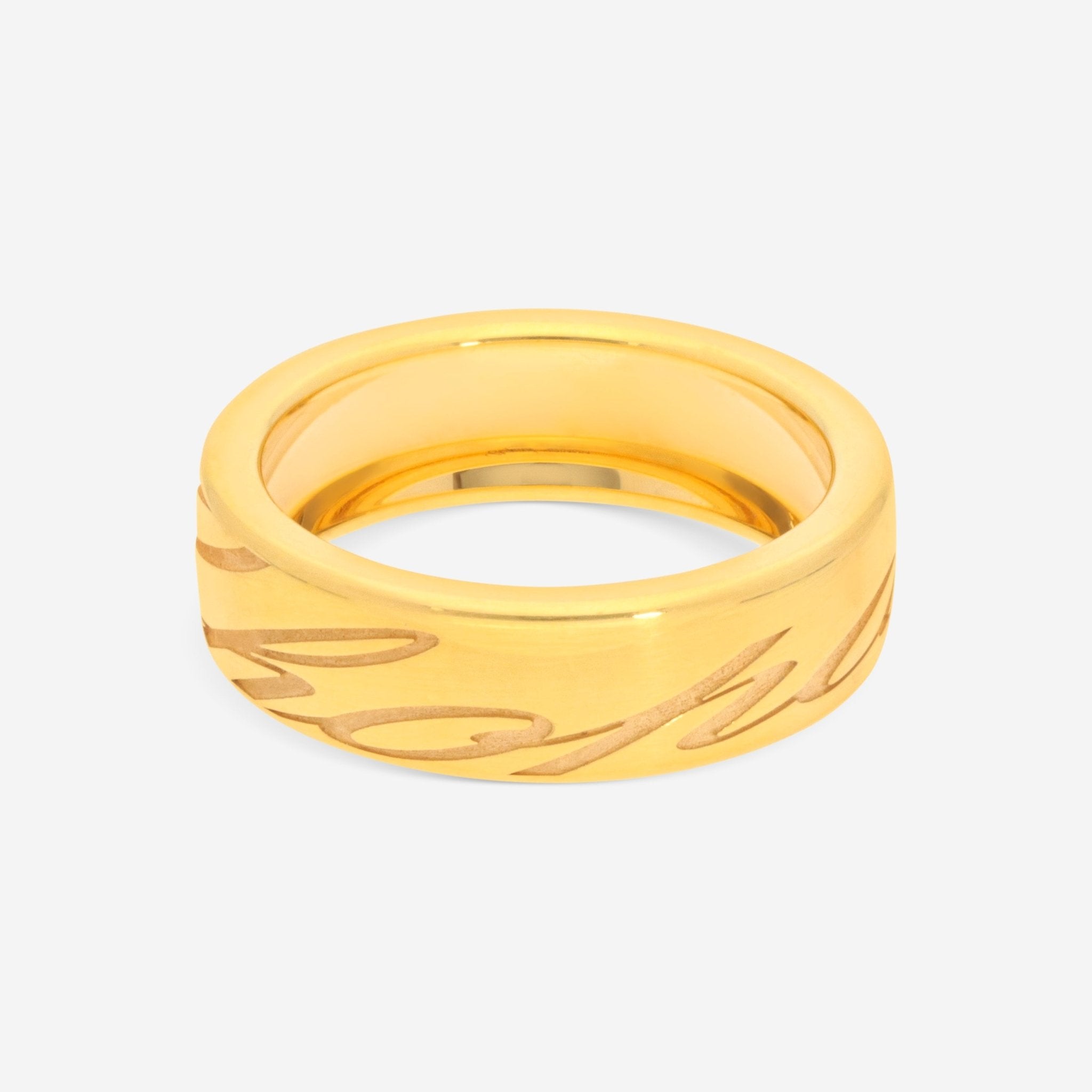 Chopard Chopardissimo 18K Yellow Gold Band Ring 827940 - 0110 - THE SOLIST - Chopard