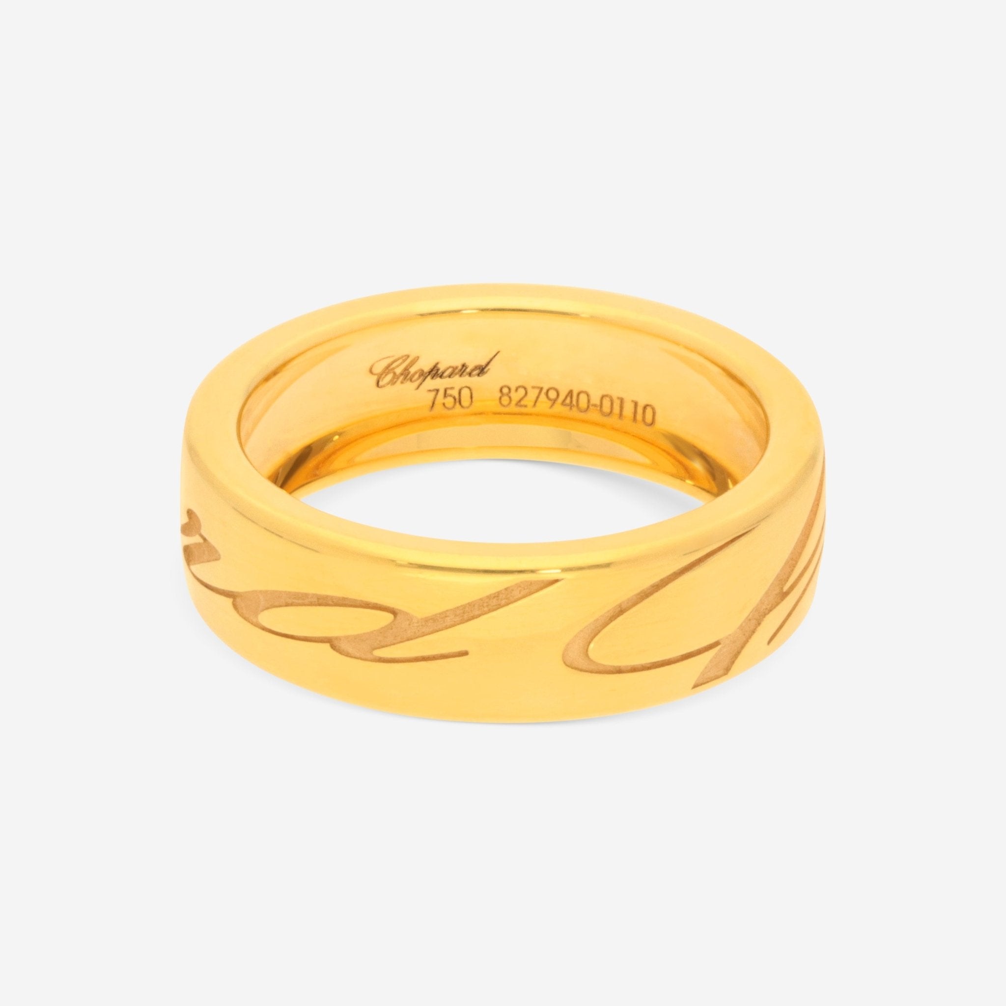 Chopard Chopardissimo 18K Yellow Gold Band Ring 827940 - 0110 - THE SOLIST - Chopard