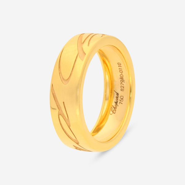 Chopard Chopardissimo 18K Yellow Gold Band Ring 827940 - 0110 - THE SOLIST - Chopard