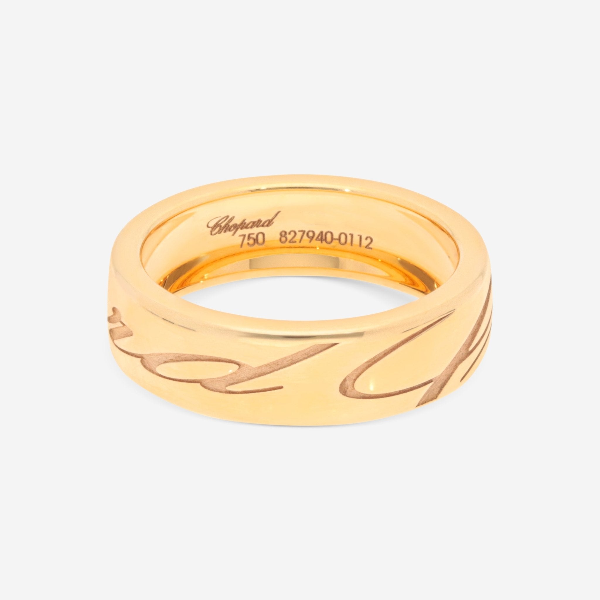 Chopard Chopardissimo 18K Yellow Gold Band Ring 827940 - 0112 - THE SOLIST - Chopard