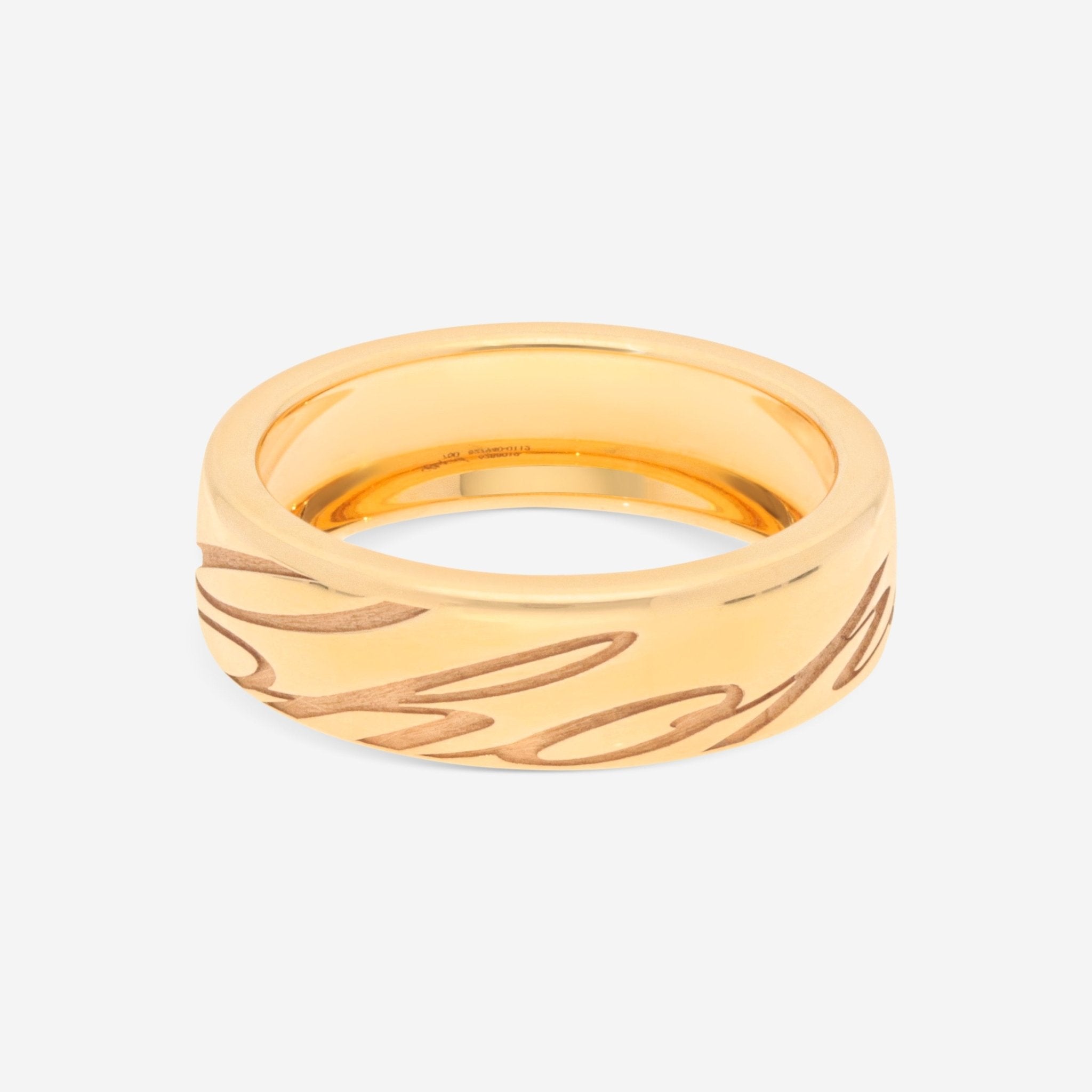 Chopard Chopardissimo 18K Yellow Gold Band Ring 827940 - 0112 - THE SOLIST - Chopard